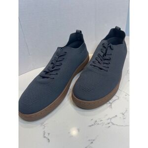 SUAVS The Zilker Charcoal Gray Knit Sneakers Mens 11  Gum Sole
